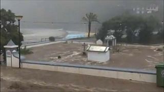 Inondations sur l'île de Madère