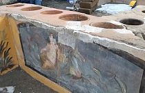 Descubren un termopolio en Pompeya
