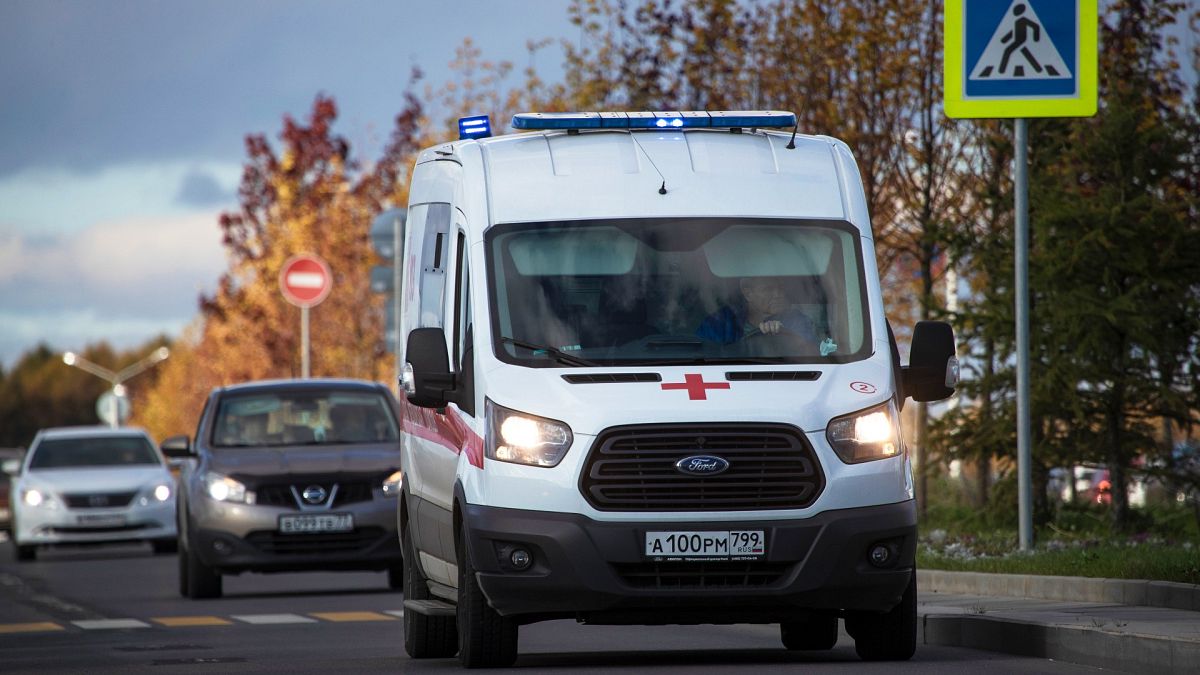 Russia ambulance (file photo)