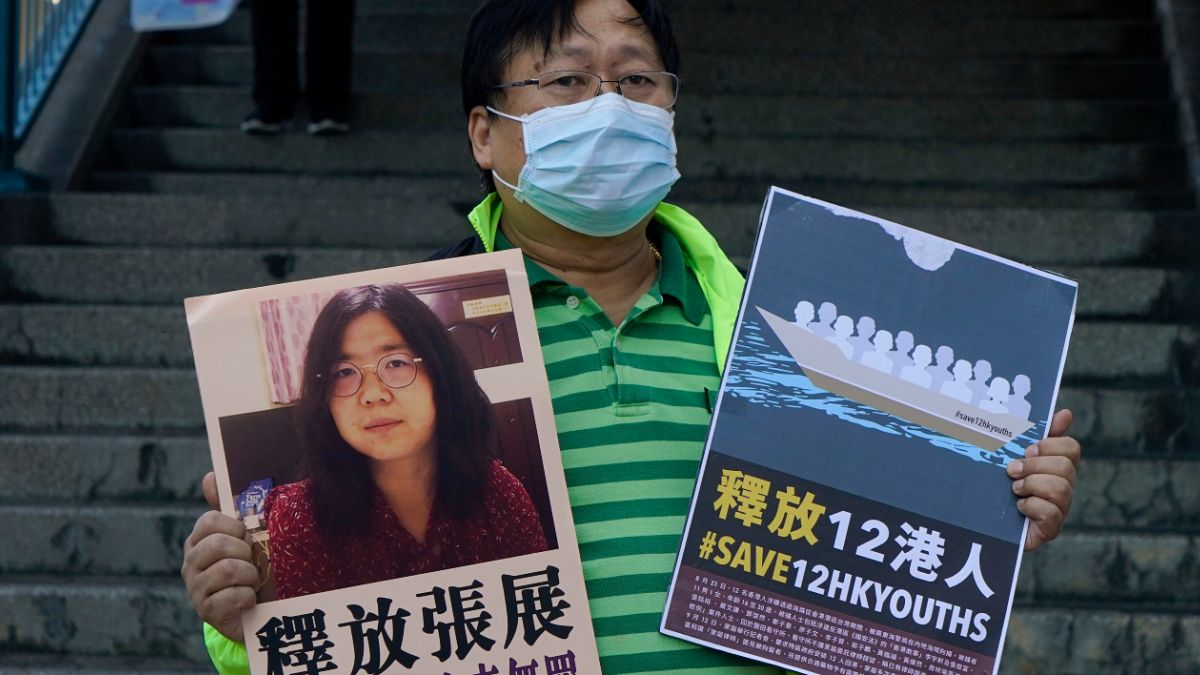 Ativista pró-democracia pede liberdade para Zhang Zhan