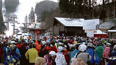 Skigebiete in der Ukraine haben trotz Corona offen