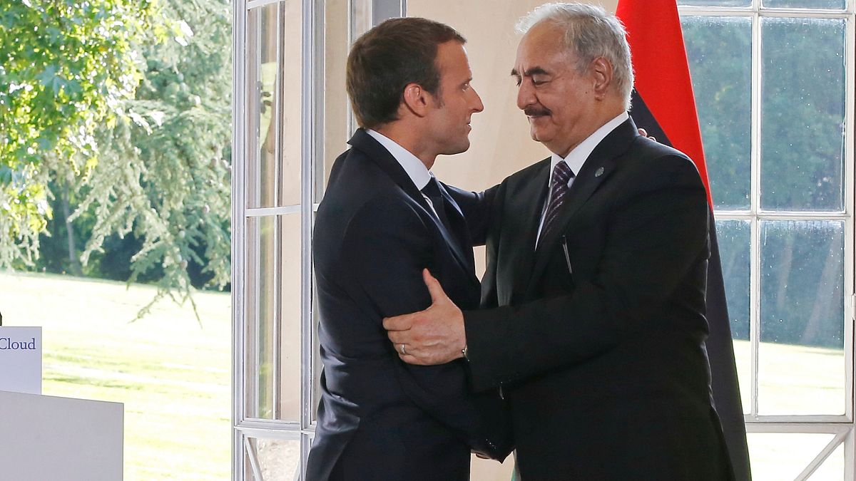 Fransa'dan Halife Hafter'i siyasi bir çözüme odaklanmaya çağırdı