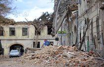 Erdbebenschäden in Petrinja