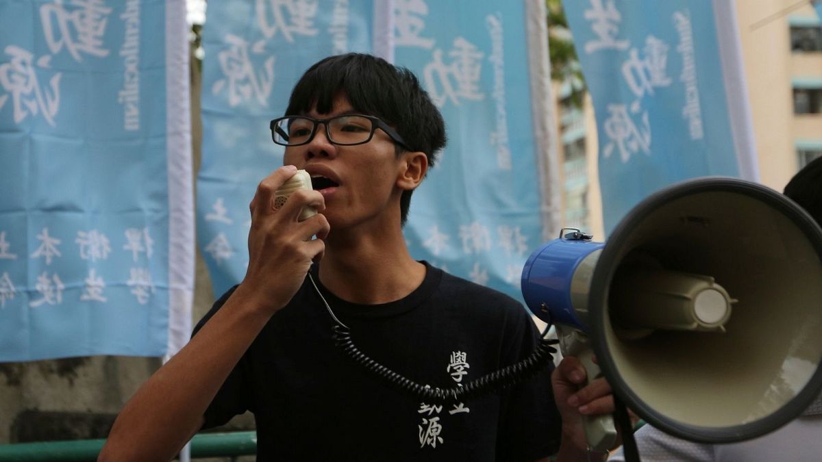 former Studentlocalism leader Tony Chung