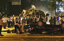 درگیری‌های خیابانی مرتبط با کودتای نافرجام سال ۲۰۱۶ در آنکارا، پایتخت ترکیه