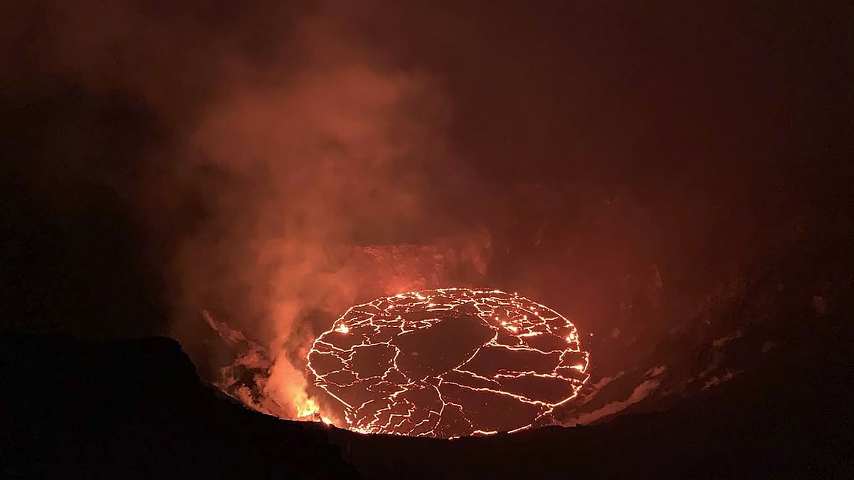 بركان كيلويا في هاواي