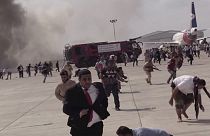 В Йемене обстреляны аэропорт и дворец президента