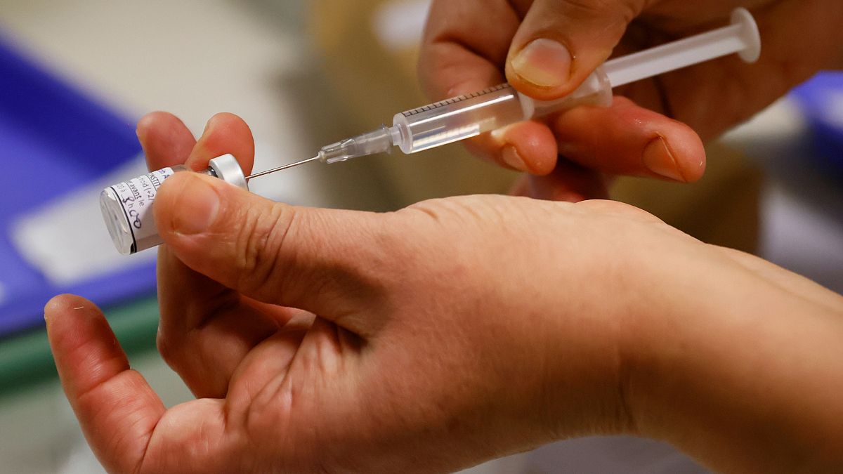 Vaccination à Sevran (Seine-Saint-Denis) le 27 décembre.