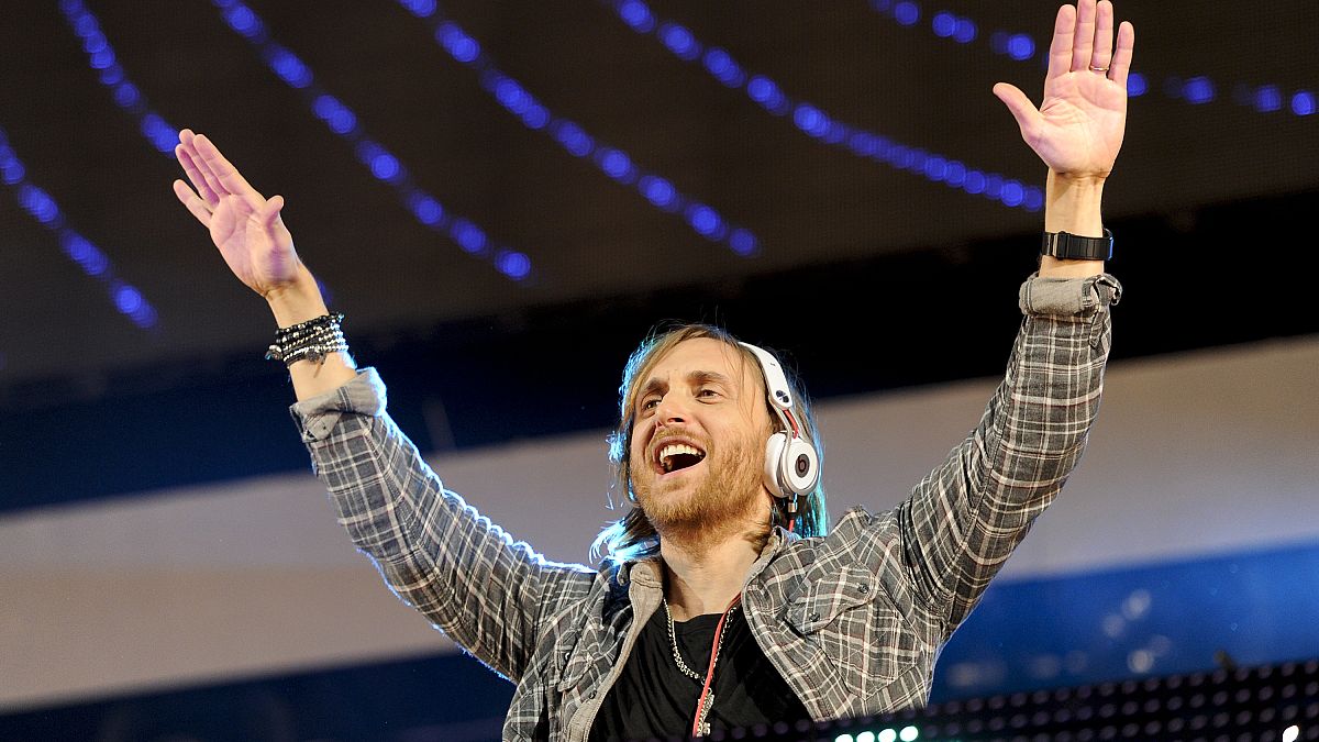 FILE: David Guetta performs at Z100's Jingle Ball concert at Madison Square Garden - Dec. 9, 2011., New York