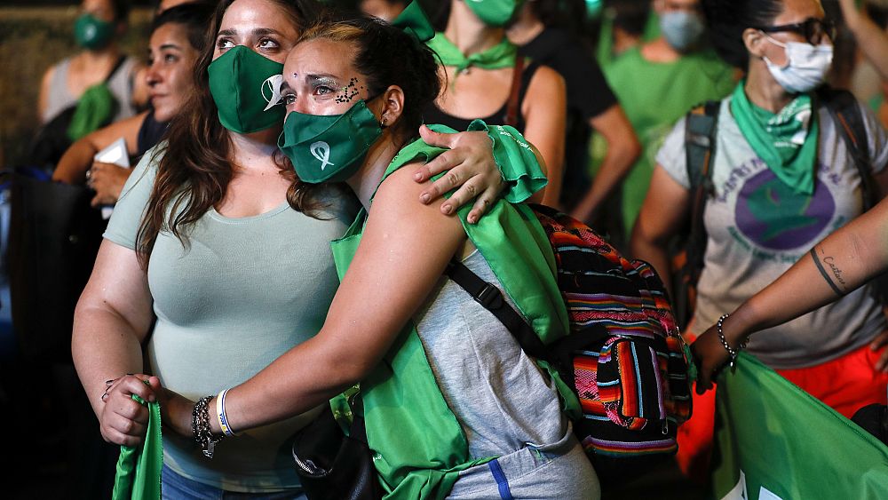 Video: This is the reaction of the supporters and opponents of the abortion law in Argentina