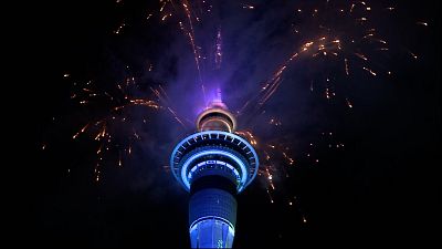 شاهد نيوزيلندا تودع عام 2020 بالألعاب النارية
