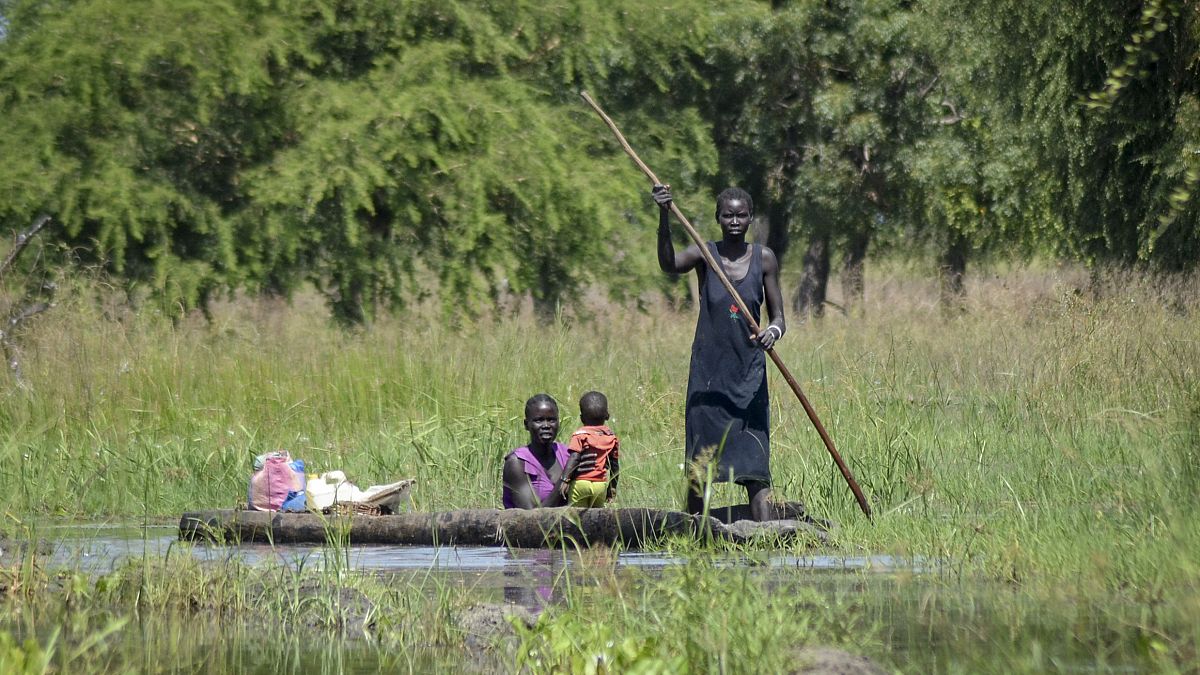 Güney Sudan'ın Jonglei eyaletinde seller nedeniyle bir milyon kişi aylardır mahsur kalmış durumda