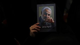 İran Devrim Muhafızları Ordusu Kudüs Gücü Komutanı Tümgeneral Kasım Süleymani 3 Ocak 2019'da ABD saldırısında öldü