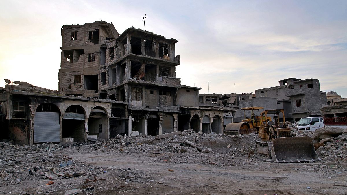 مدينة الموصل العراق بعد خروج تنظيم الدولة الإسلامية.