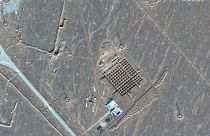 İran'ın Fordo Nükleer tesisleri (Maxar Technologies / Uydu görüntüsü)