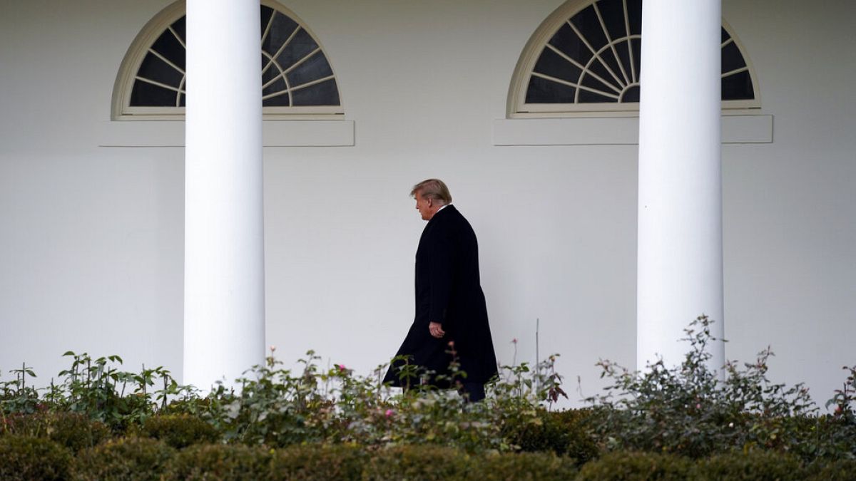 Donald Trump está a menos de três semanas de terminar o mandato na Casa Branca