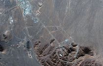 This Nov. 4, 2020, file satellite photo by Maxar Technologies shows Iran's Fordo nuclear site.