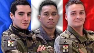 الجنود الفرنسيون الثلاثة الذين قتلوا في مالي