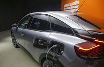Модель Citroen e-C4 на выставке в Париже в июне 2020 года.