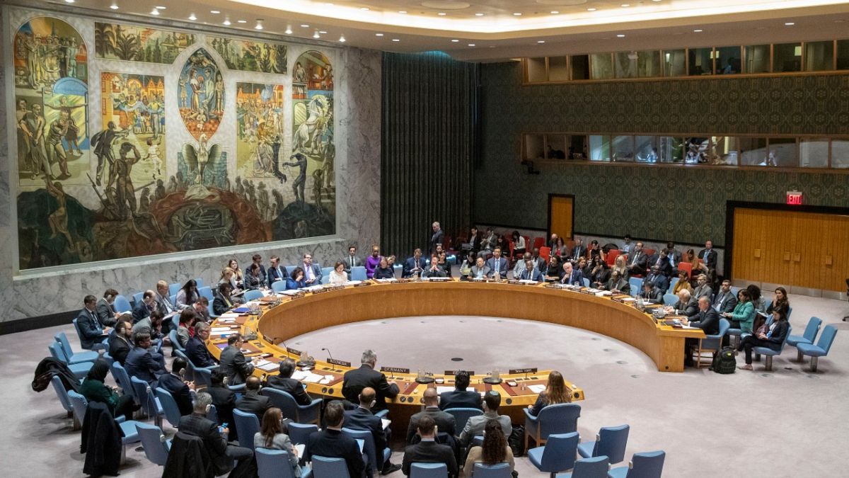 مجلس الأمن الدولي يعقد جلسة بشأن الشرق الأوسط. 2019/11/20