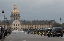 Homenagem em Paris a militares franceses mortos no Mali