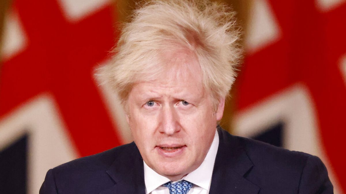 Boris Johnson announced a new lockdown for England to be reviewed in February