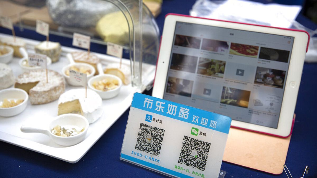 Πεκίνο - Κώδικες QR για πληρωμή με εφαρμογές