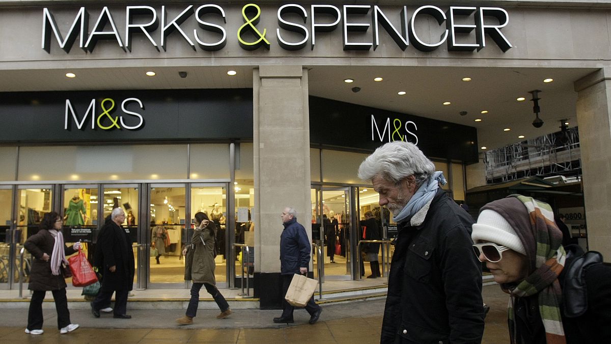 FILE: A large branch of Marks & Spencer is seen on Oxford Street in London, 2009