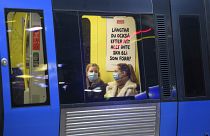 Mascherine sui mezzi pubblici in Svezia.