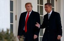 Czech Prime Minister Andrej Babis visisted US President Donald Trump at the White House in March 2019.