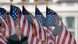 Donald Trump se dirige a sus seguidores en Washington (06/01)