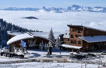 Station de ski de Chamrousse, près de Grenoble, France, 7 janvier 2021