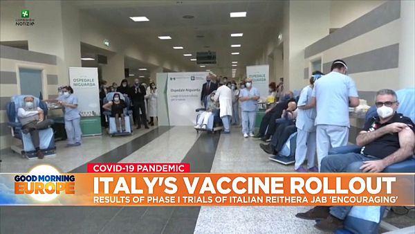 Italy Aims For Covid 19 Vaccine Independence After Encouraging Results From Local Biotech Firm Euronews