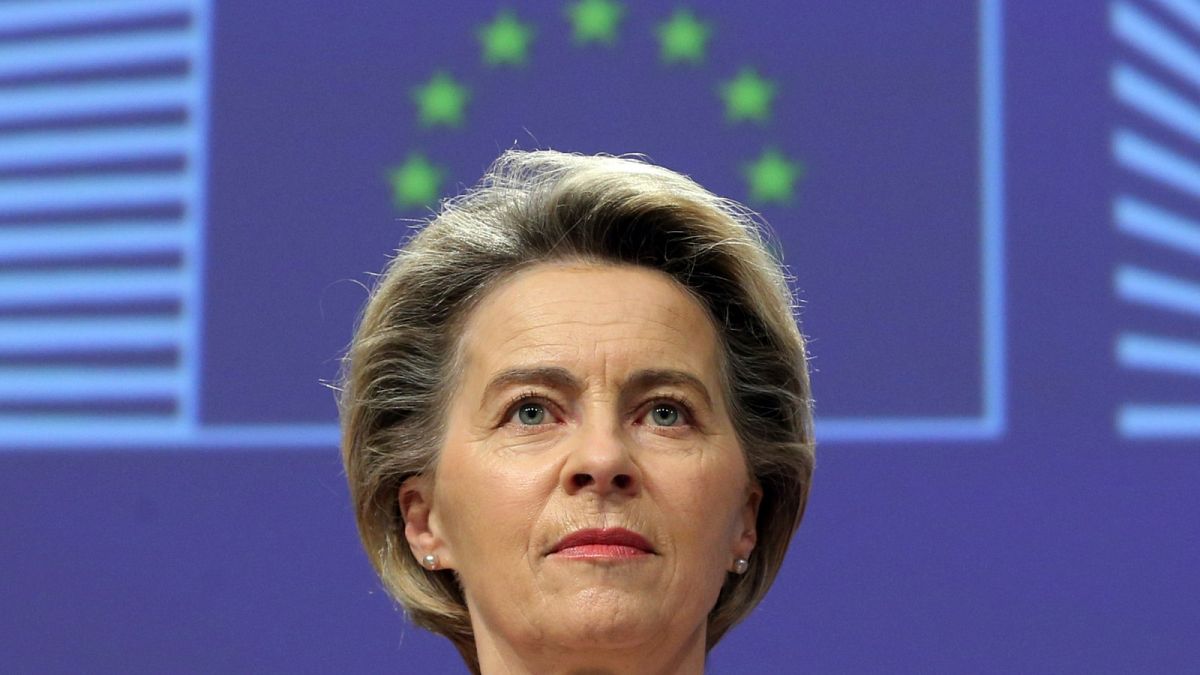 رئيسة المفوضية الأوروبية أورسولا فون دير ليين