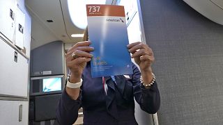 An Bord einer 737 Max am Dallas Fort Worth Airport (02/12.2020)