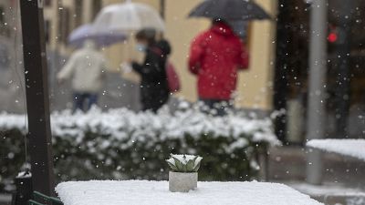 "Филомена" завалила Испанию снегом