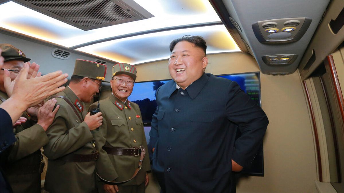 FILE - Aug. 6, 2019, North Korean leader Kim Jong Un