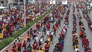 Filipinler'de 'Siyah Nasıriye' töreni