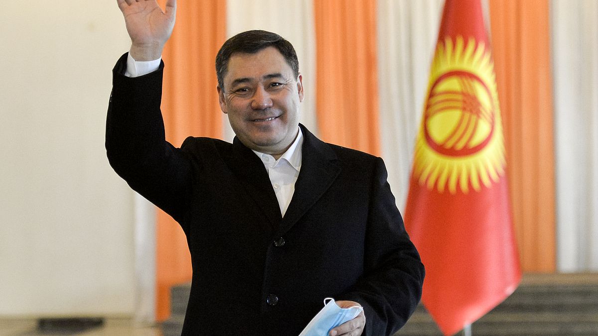 صدر جباروف المرشح للرئاسة في قرغيزيستان 