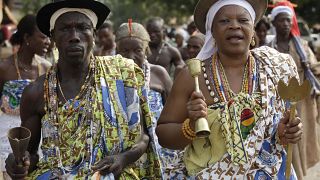 The COVID-19 Pandemic Sees Benin's Annual Voodoo Festival Scaled Down