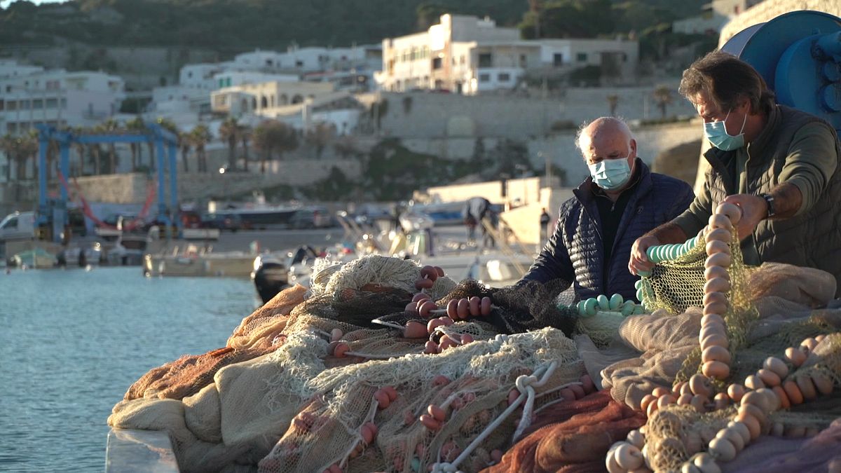 Halászhálók szennyezik az Adriai-tengert