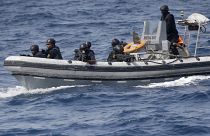 Отряд специального назначения нигерийских ВМС патрулирует Гвинейский залив, март 2019 года