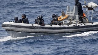 Отряд специального назначения нигерийских ВМС патрулирует Гвинейский залив, март 2019 года