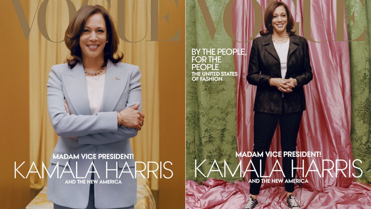 Vogue-Titel mit der designierten US-Vizepräsidentin Kamala Harris