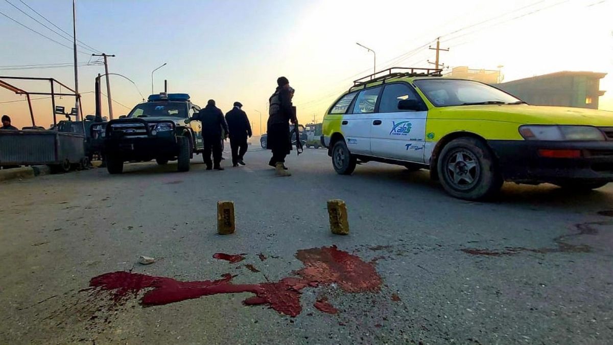 تیراندازی به نظامیان زن در شهر مزارشریف افغانستان