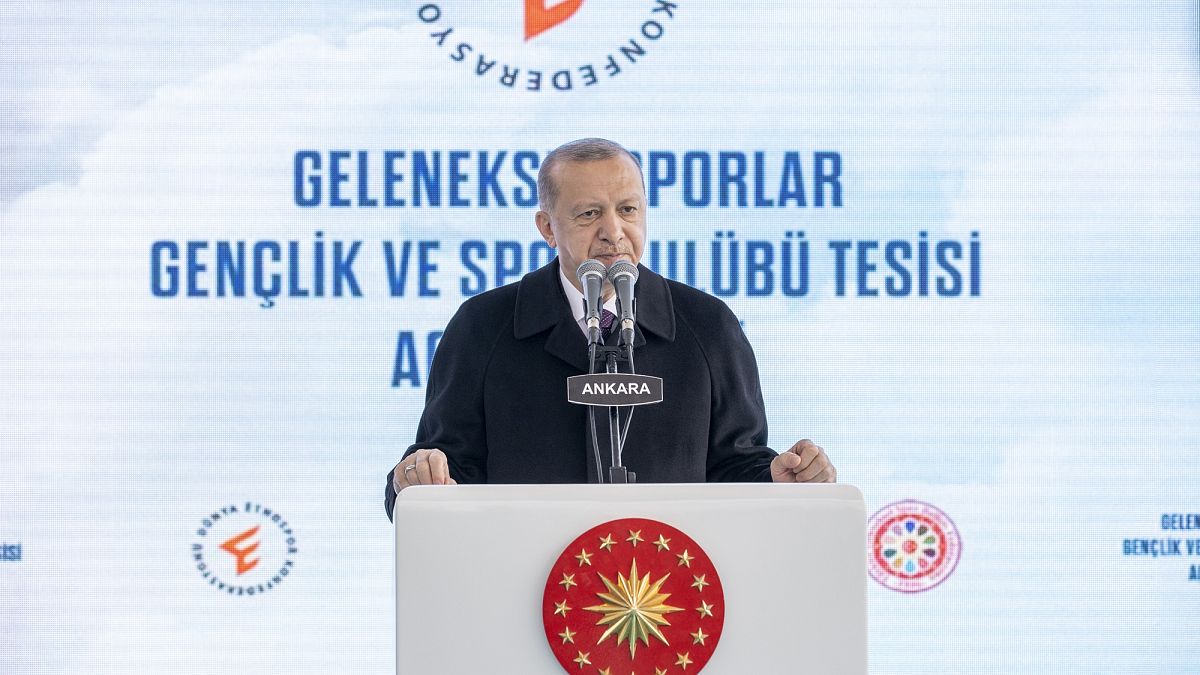 Cumhurbaşkanı Erdoğan, Geleneksel Sporları Tesisi'nin açılış töreninde konuştu
