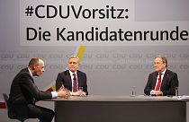 Diskussionsrunde der Kandidaten für den CDU-Vorsitz, 14.12.2020
