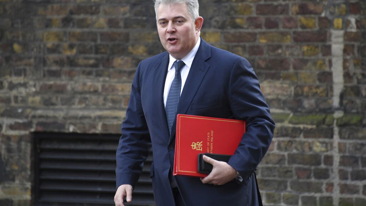 Brandon Lewis, a brit kormány Észak-Írországért felelős minisztere