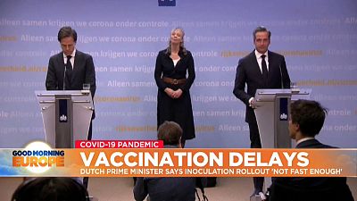 Authorities in the Netherlands talking about vaccine rollout