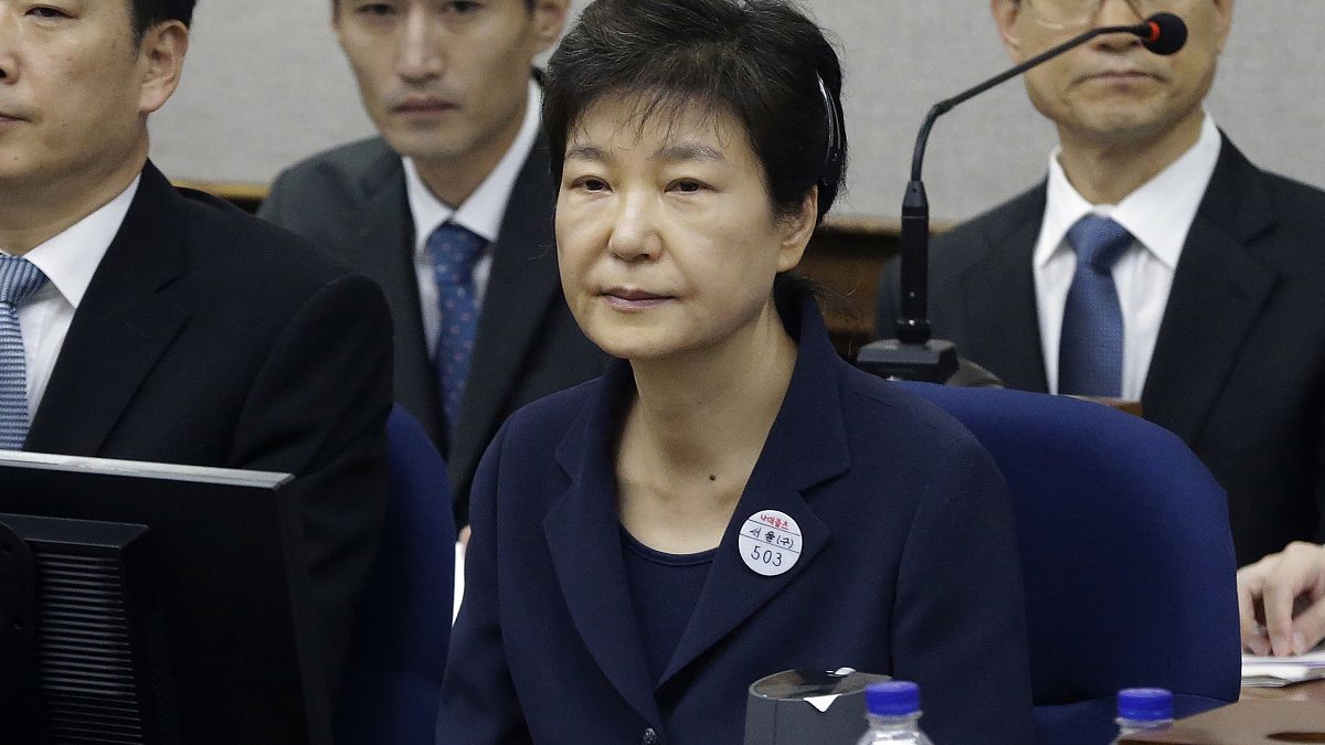 الرئيسة السابقة لكوريا الجنوبية  بارك غوين-هيه 